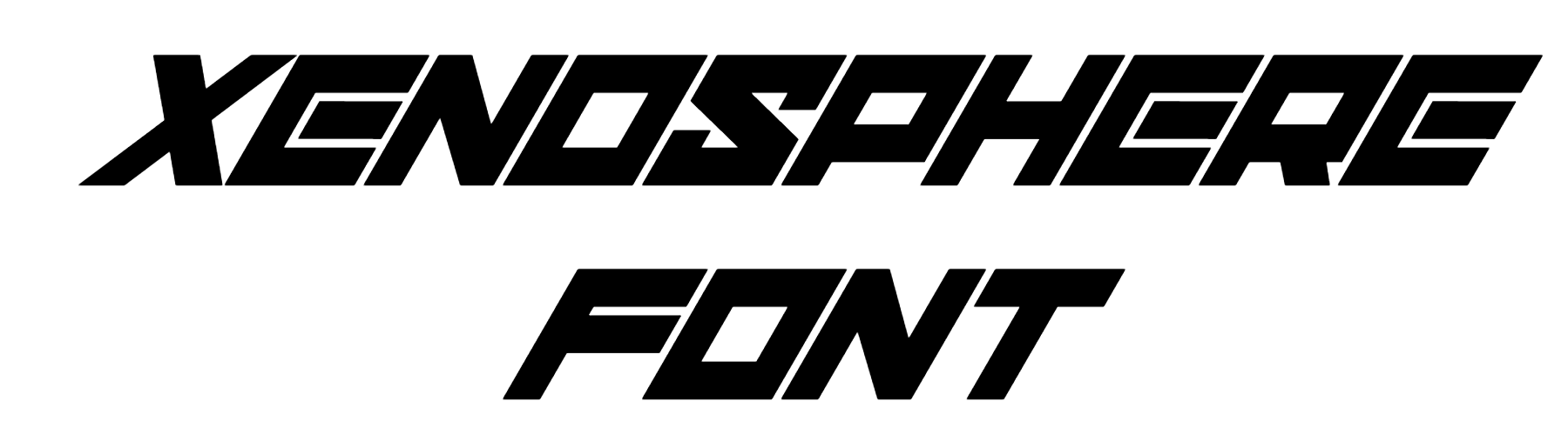 Xenosphere Font download