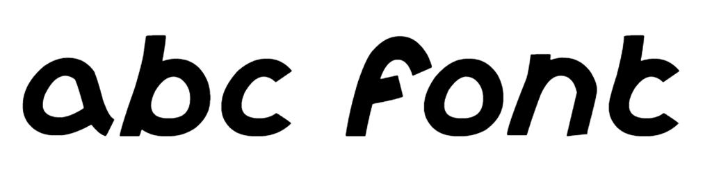 abc Font download