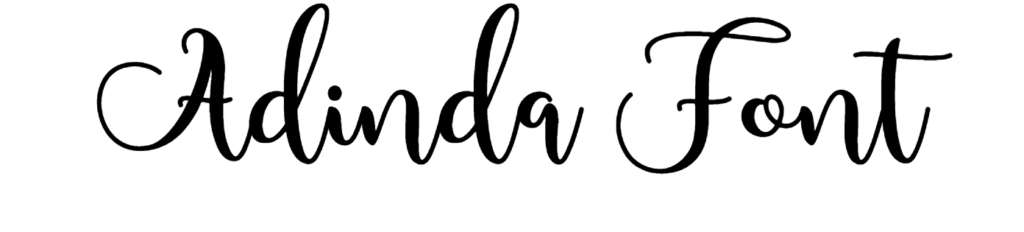 Adinda Font Download