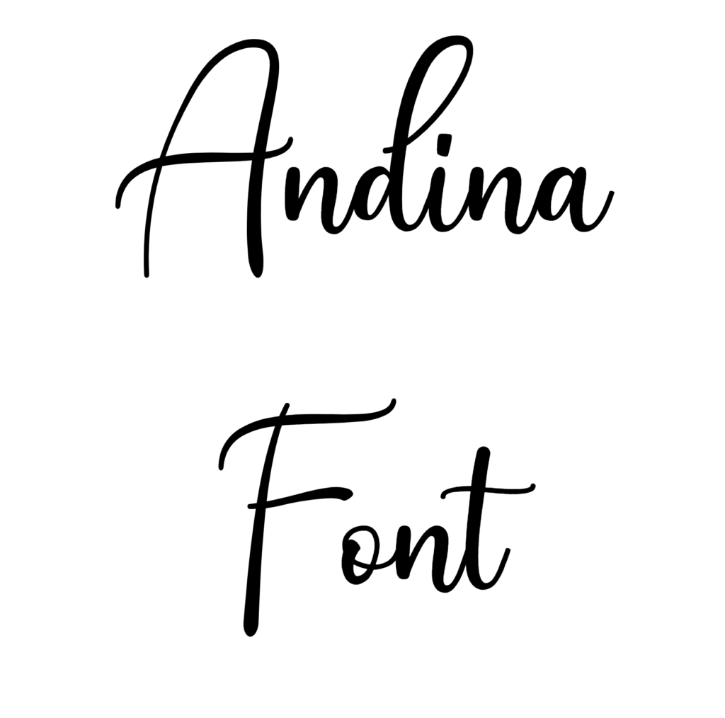 Andina Font Download