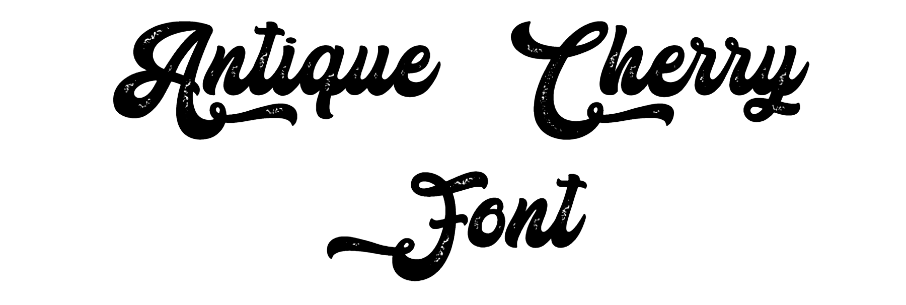 Antique Cherry Font Download