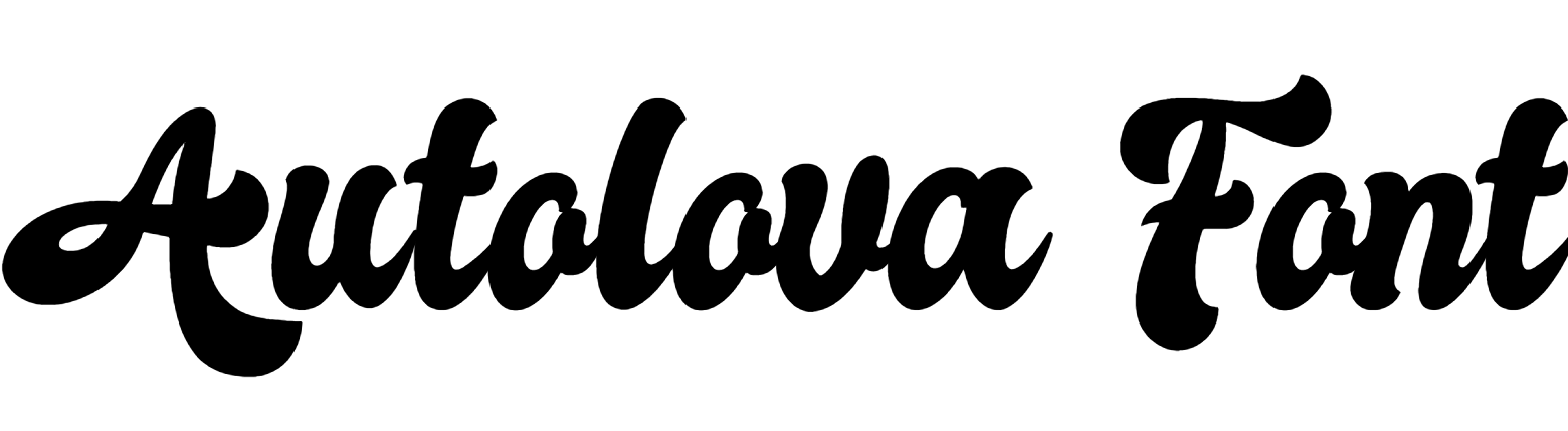 Autolova Font Download