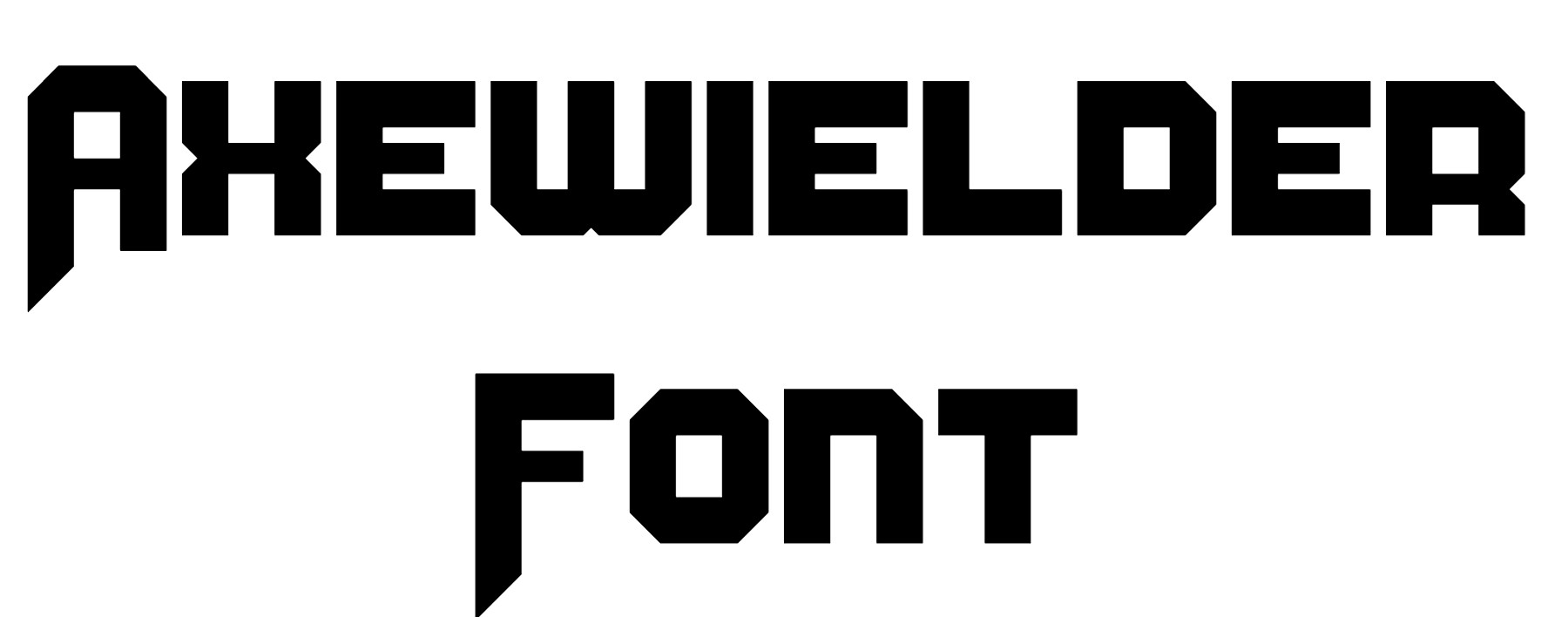 Axewielder Font Download