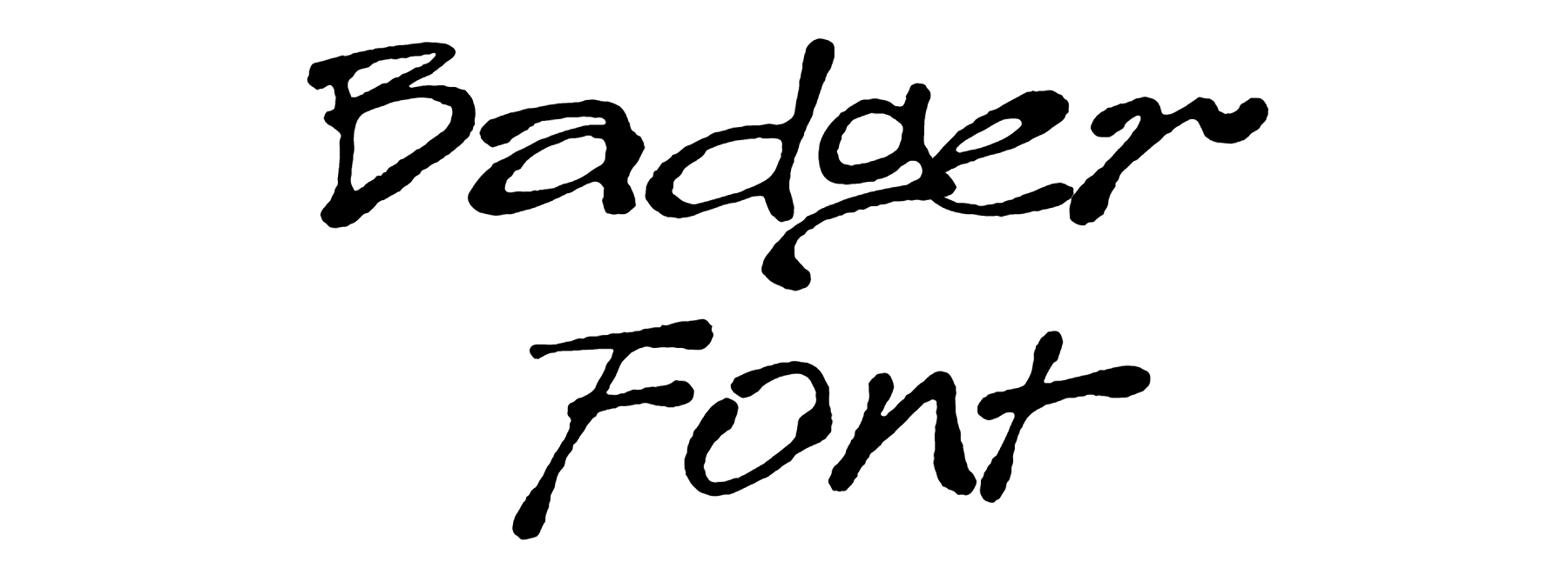 Badger Font Download