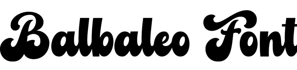 Balbaleo Font Download