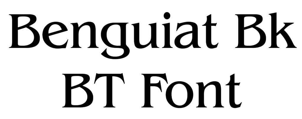 Benguiat Bk BT Font Download