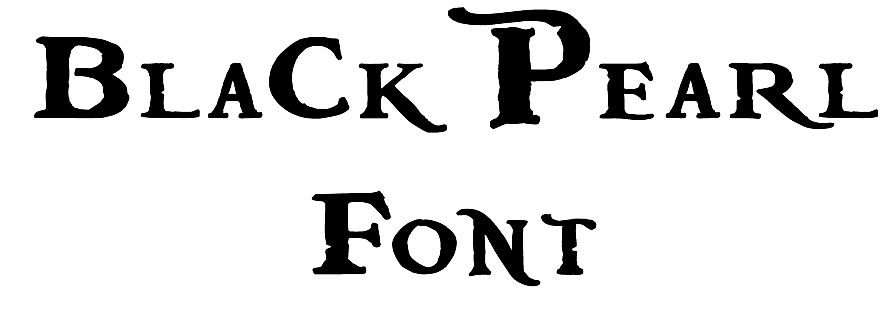 BlackPearl Font Download