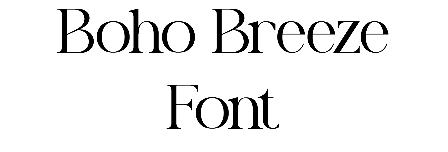 Boho Breeze Font Download