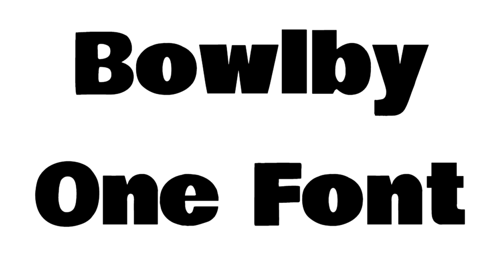 Bowlby One Font Download