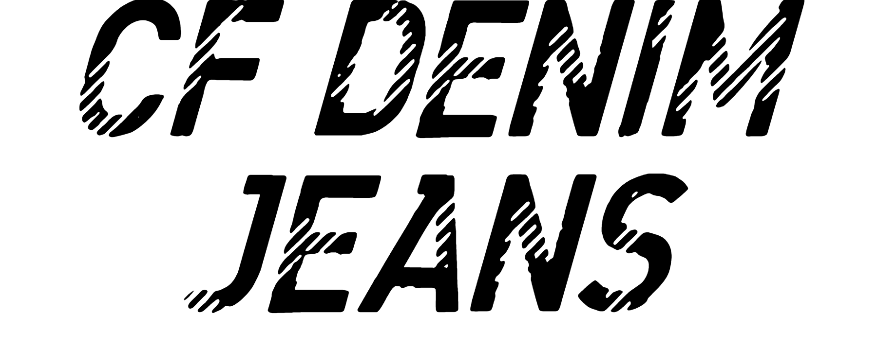 CF Denim Jeans Font Download