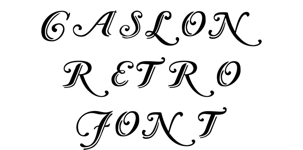 Caslon Retro Font Download