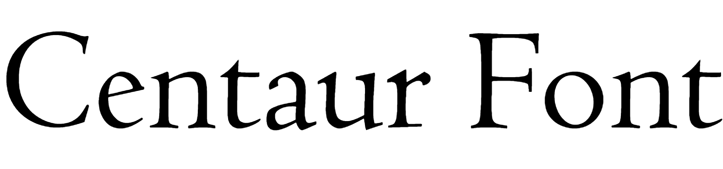 Centaur Font Download