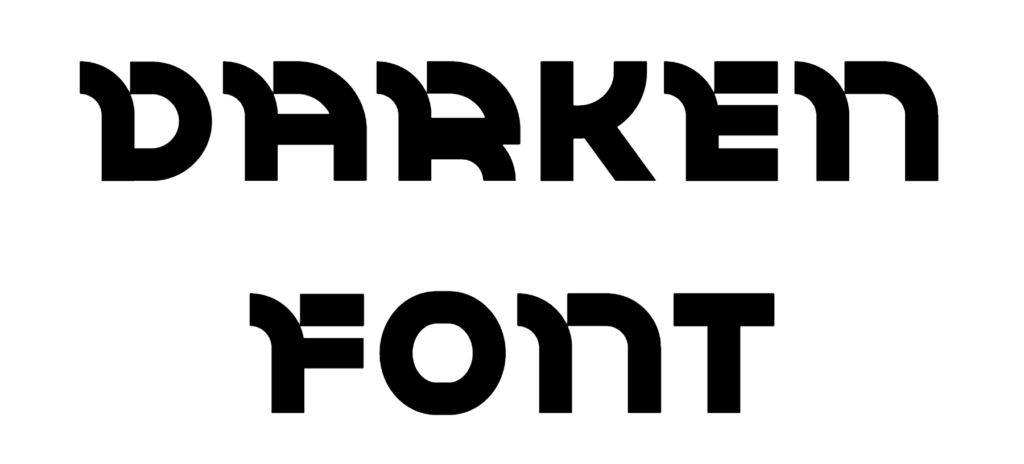 Darken Font Download, #Techno, #Sci-fi, #Modern, #Sport, #poster, #magazine, #headline, #logo, #futuristic, #futurism