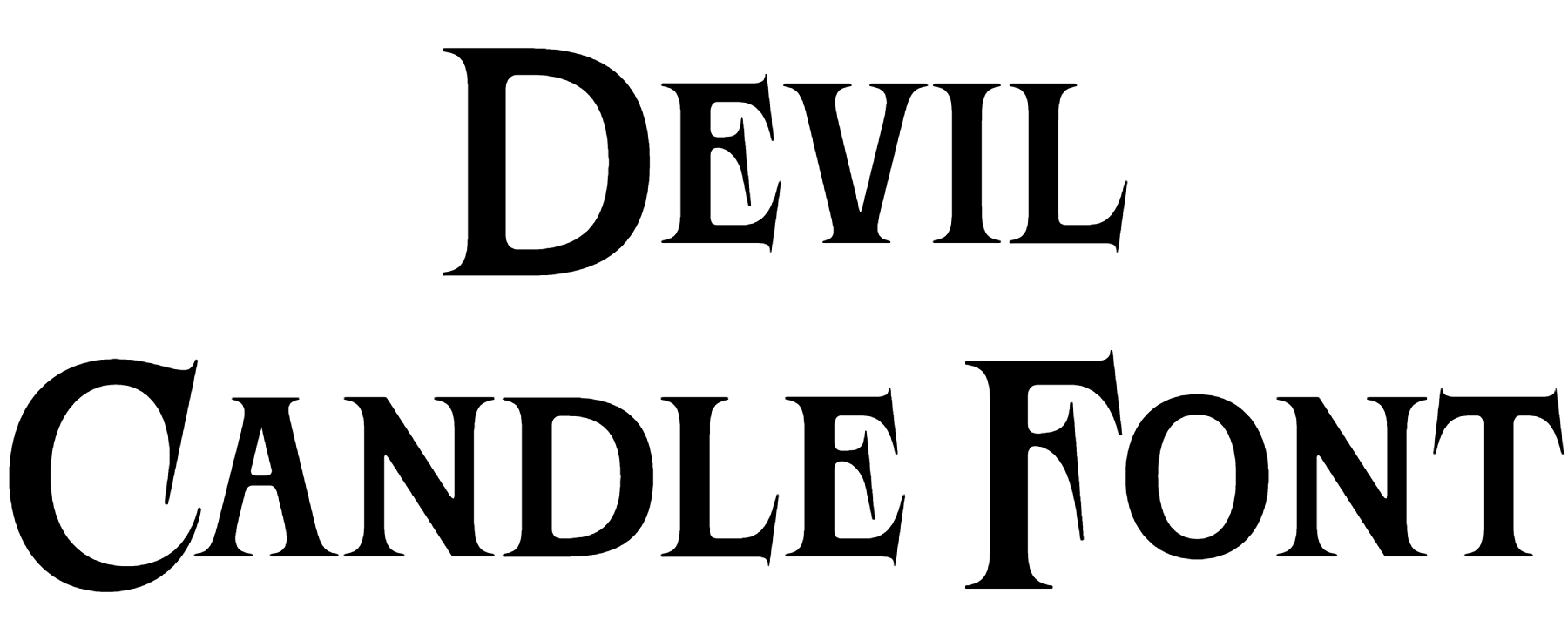 Devil Candle Font Download