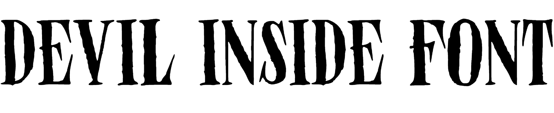 Devil Inside Font Download