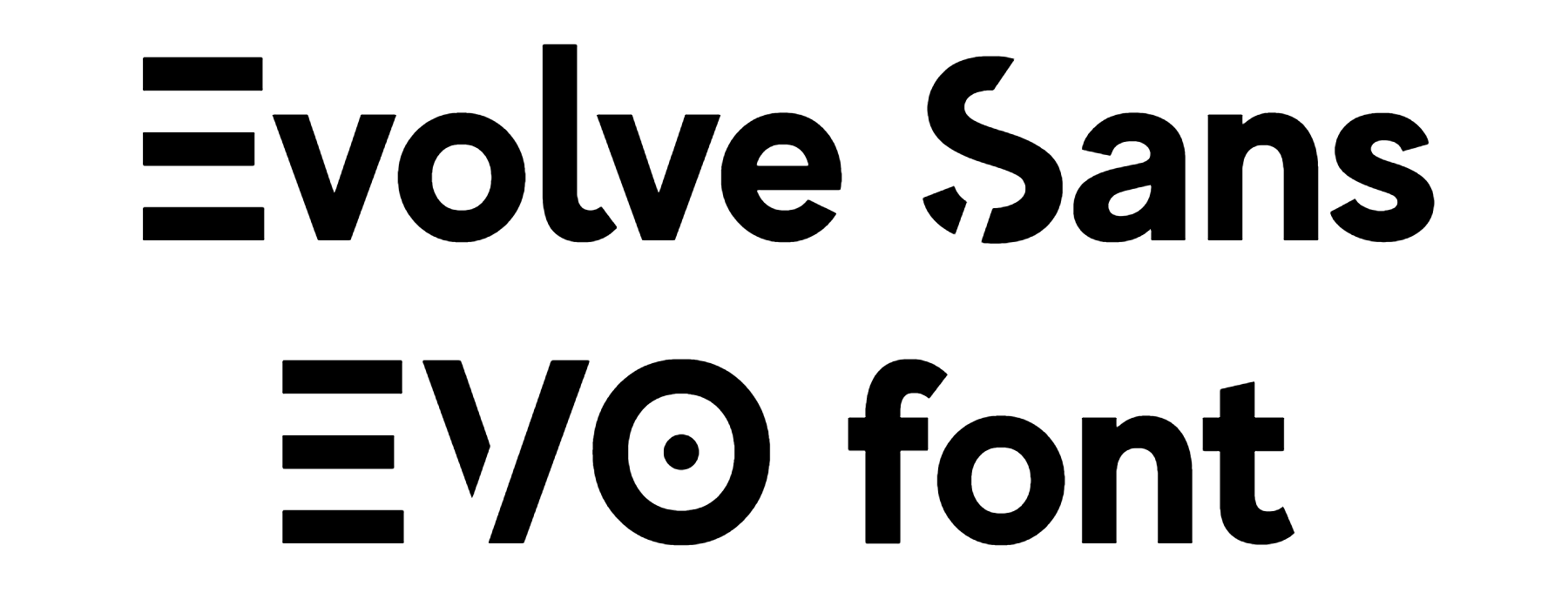 Evolve Sans EVO Font Download