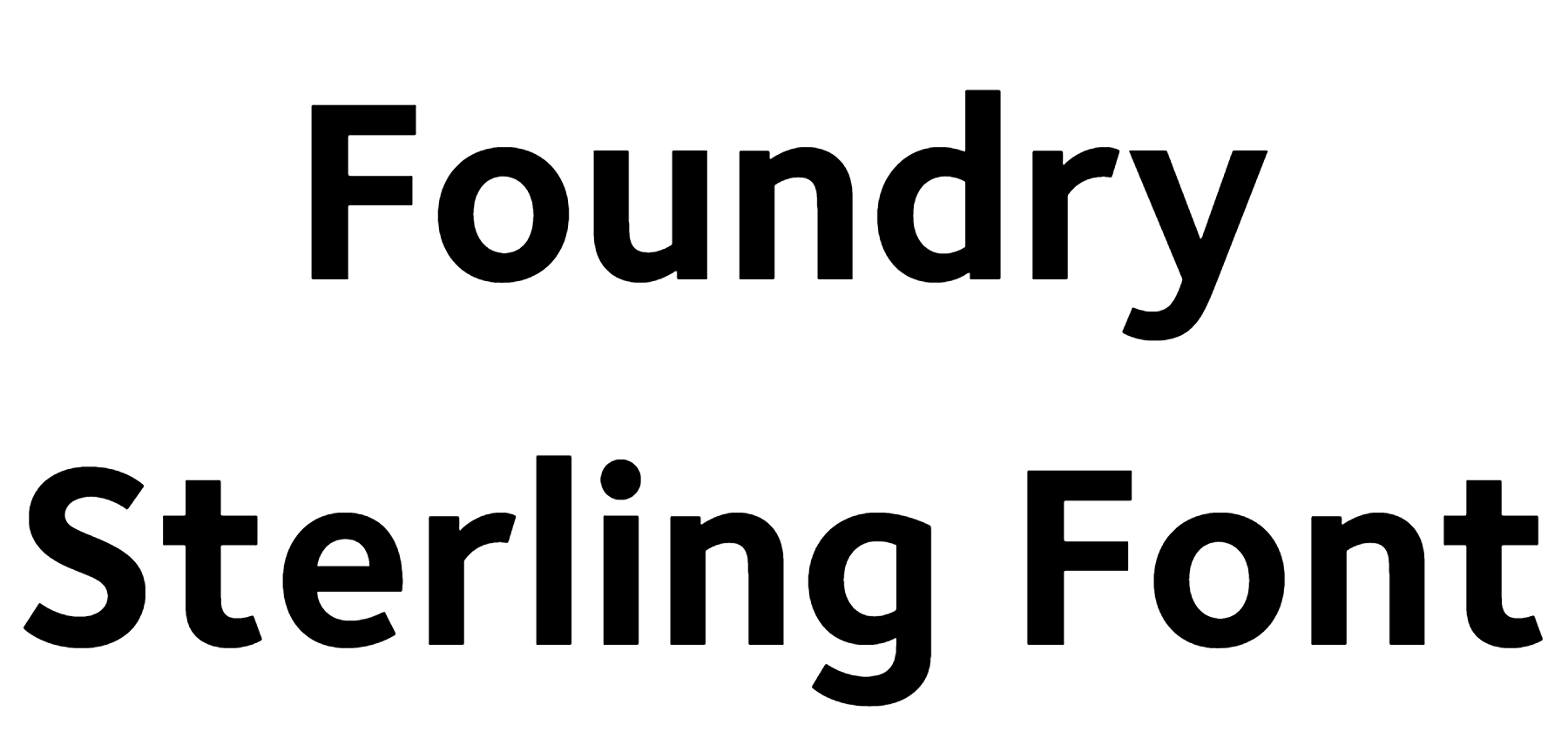 Foundry Sterling Font Download