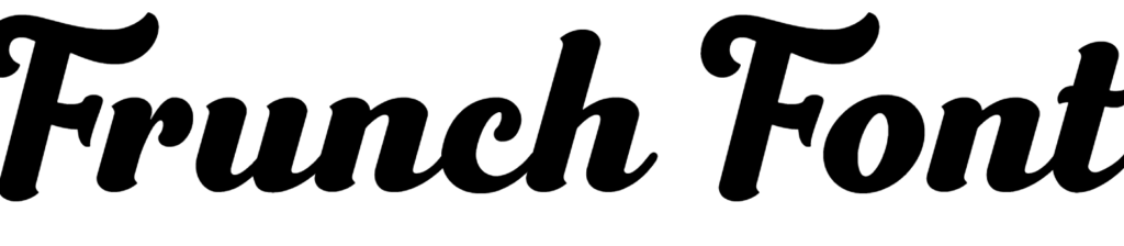 Frunch Font Download