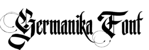 Germanika Font Download, #Germanika Personal, #Gothic, #Medieval