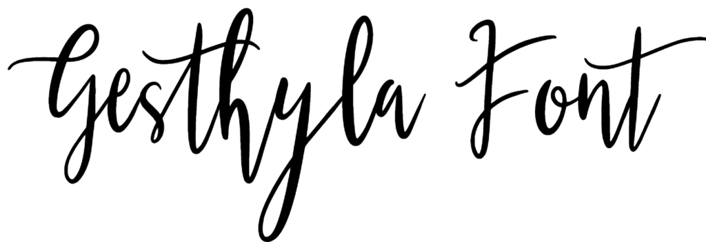 Gesthyla Font Download