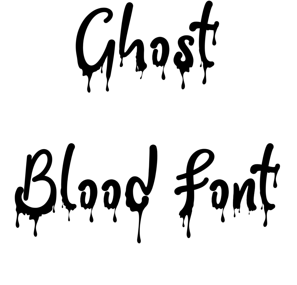 Ghost Blood Font Download