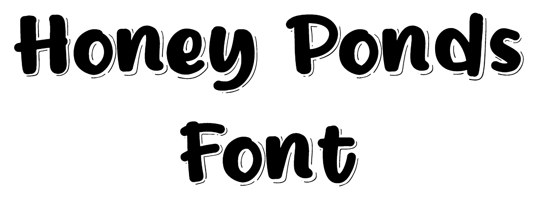 Honey Ponds Font Download