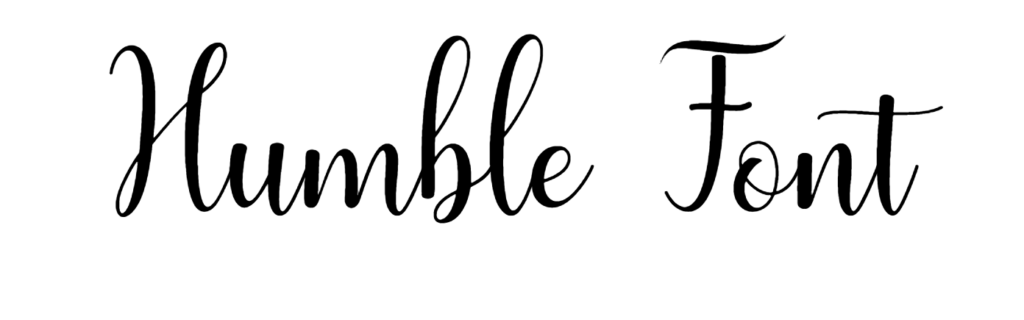 Humble Font Download