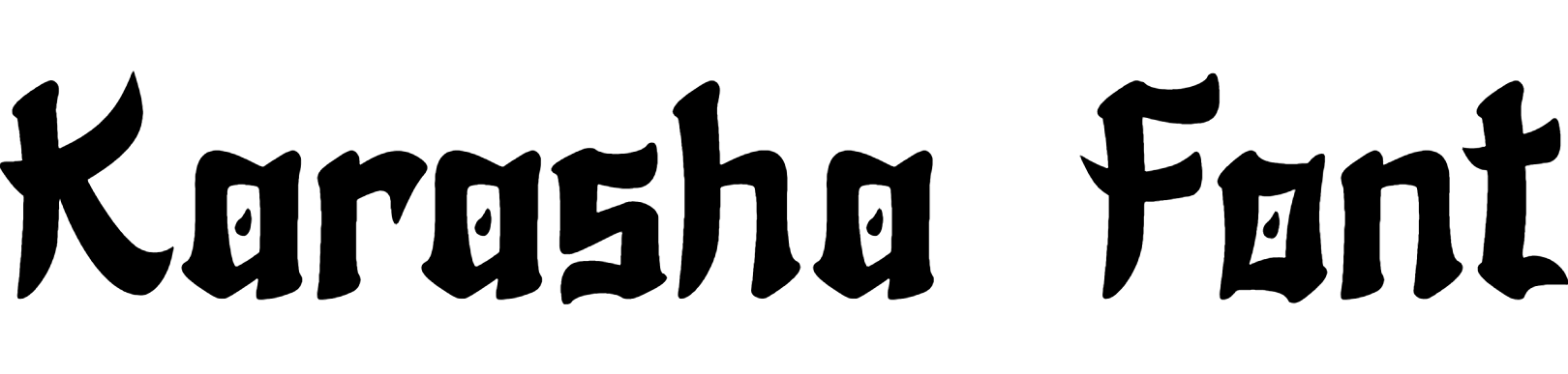 Karasha Font Download