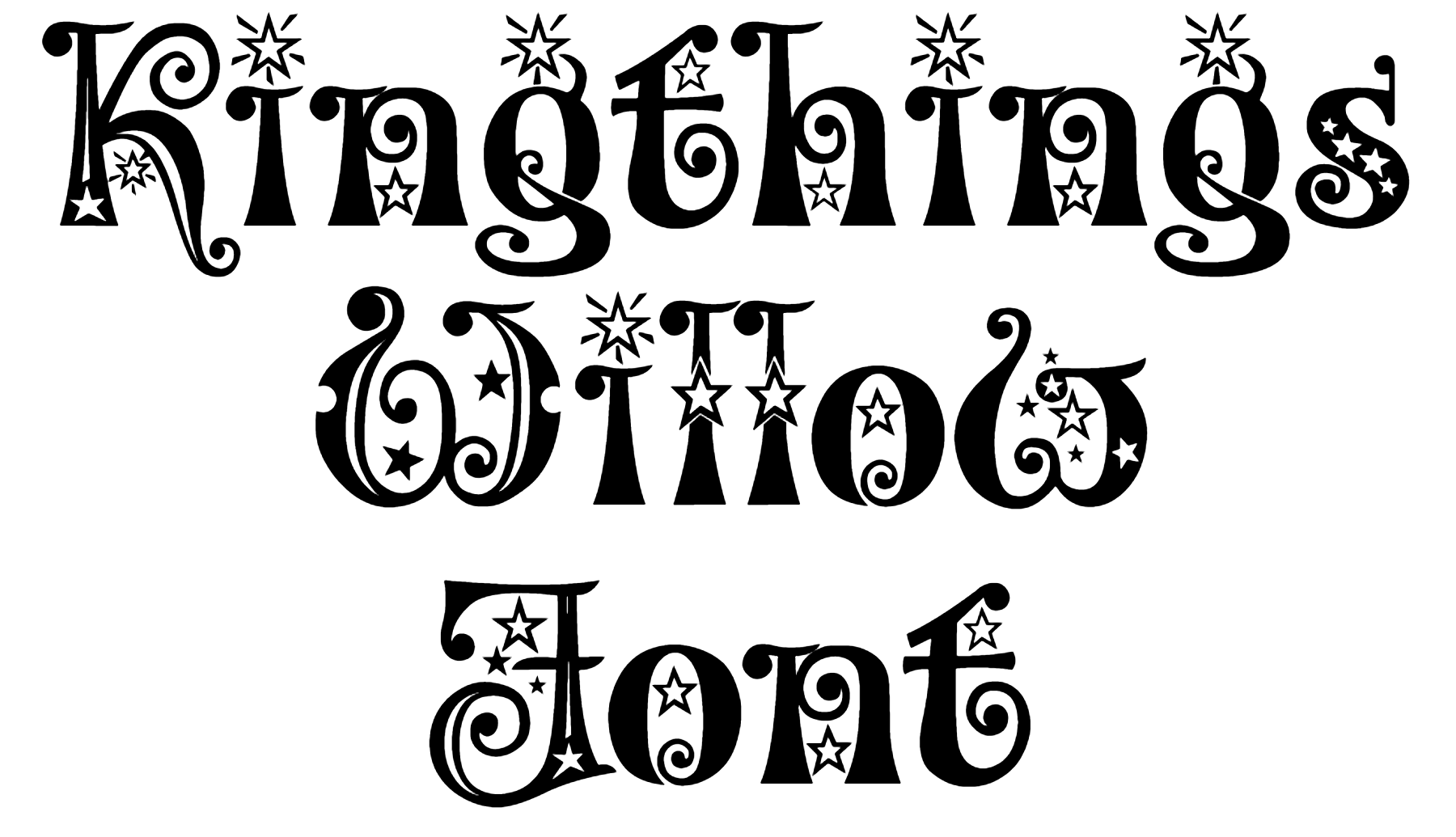 Kingthings Willow Font Download