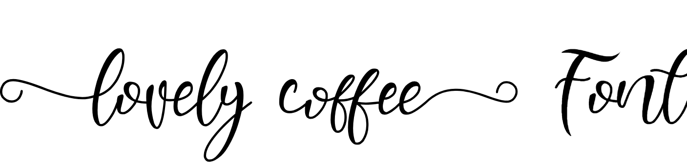 Lovely Coffee Font Download