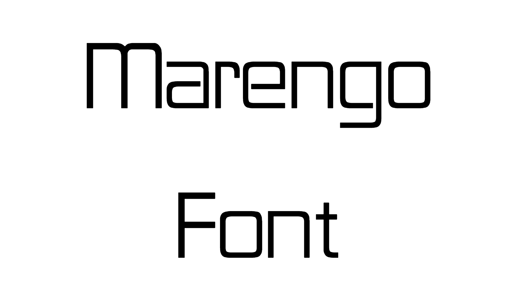 Marengo Font Download