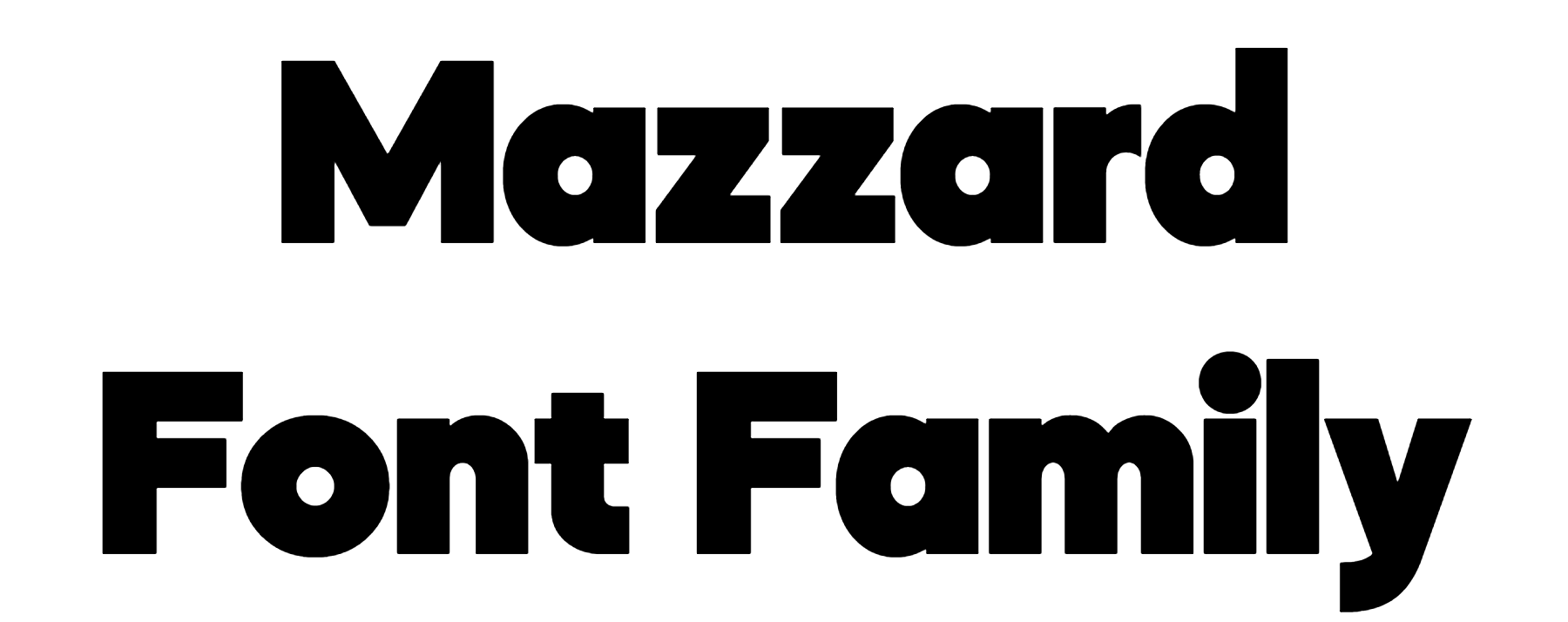 Mazzard Font Download