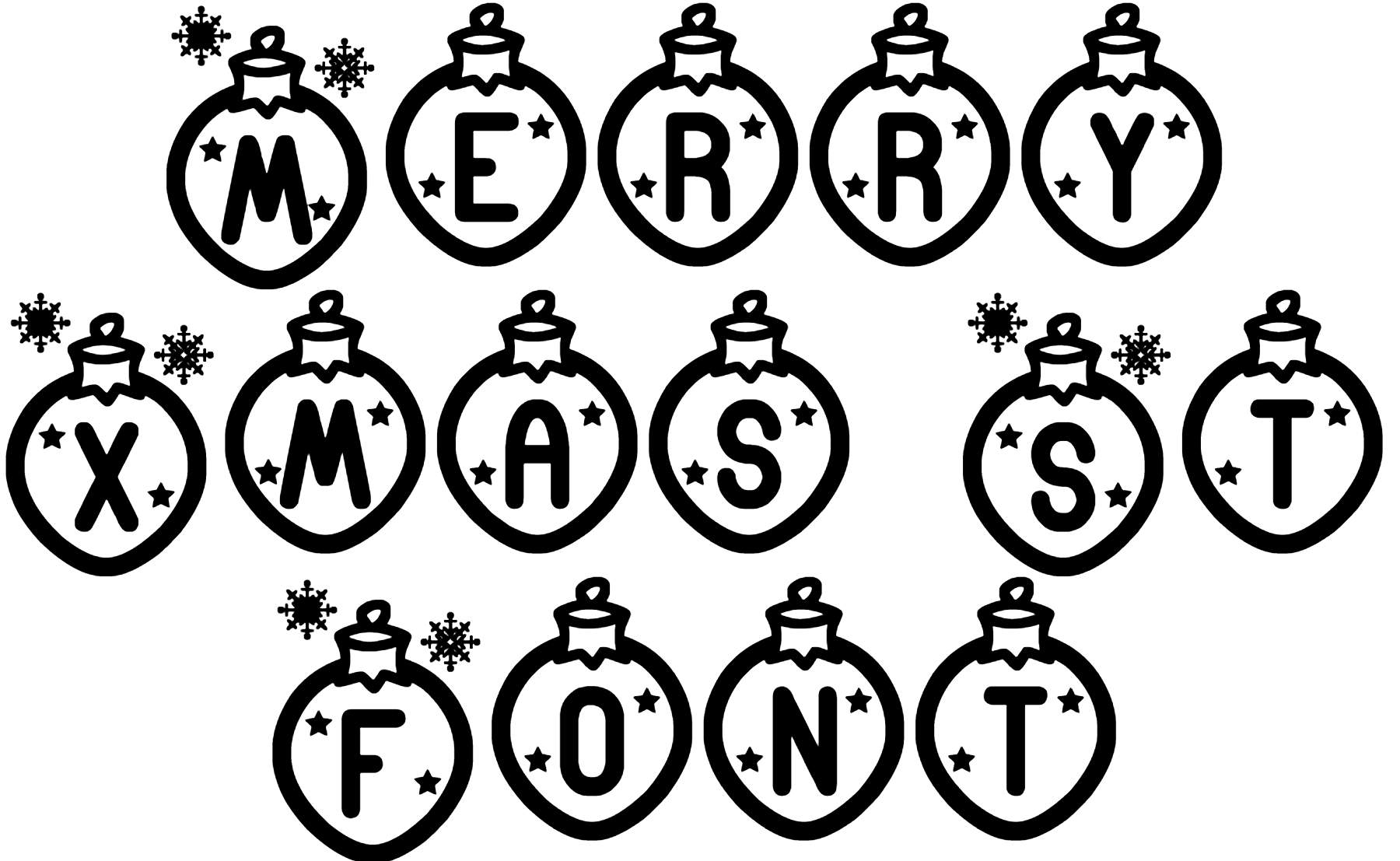Merry Xmas St Font Download