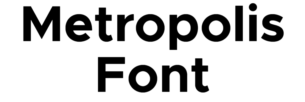 Metropolis Font Download, #Sans serif