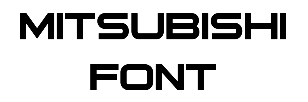 Mitsubishi Font Download, #Mitsubishi Electric Logo