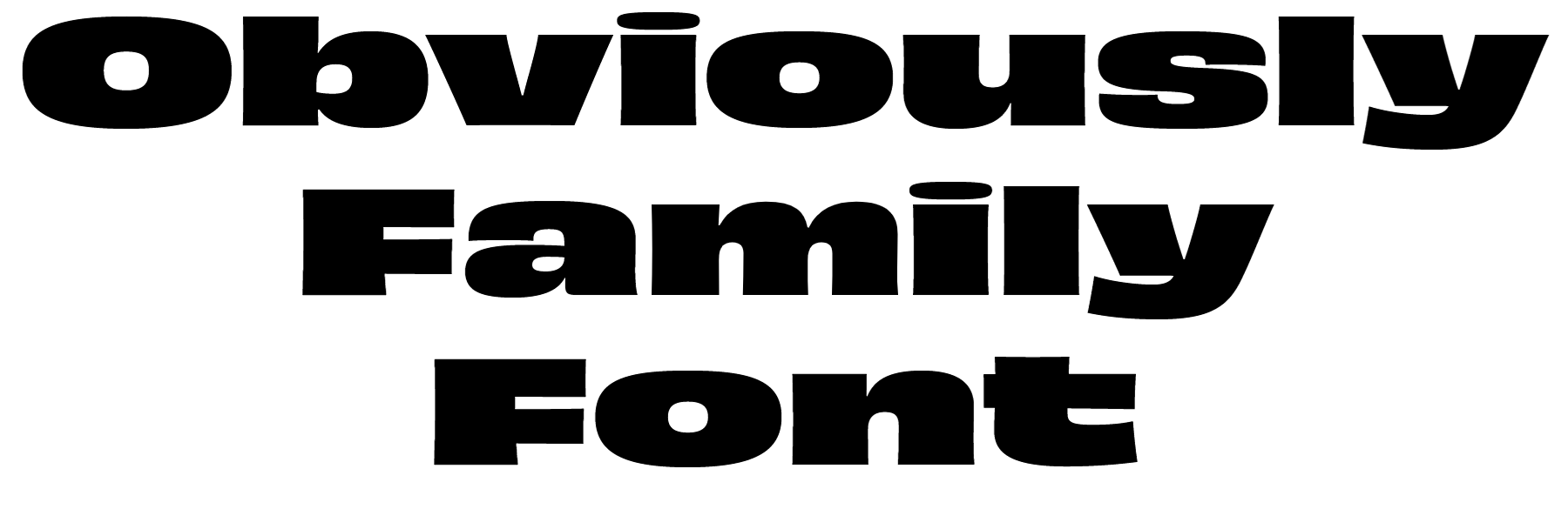 Obviously Font Download