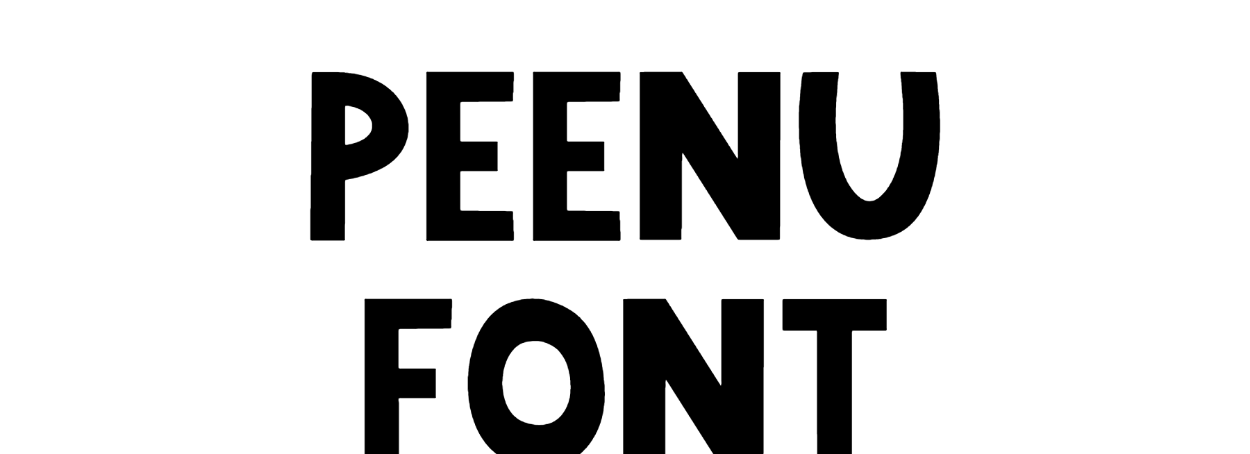 Peenu Font Download, #Nitish