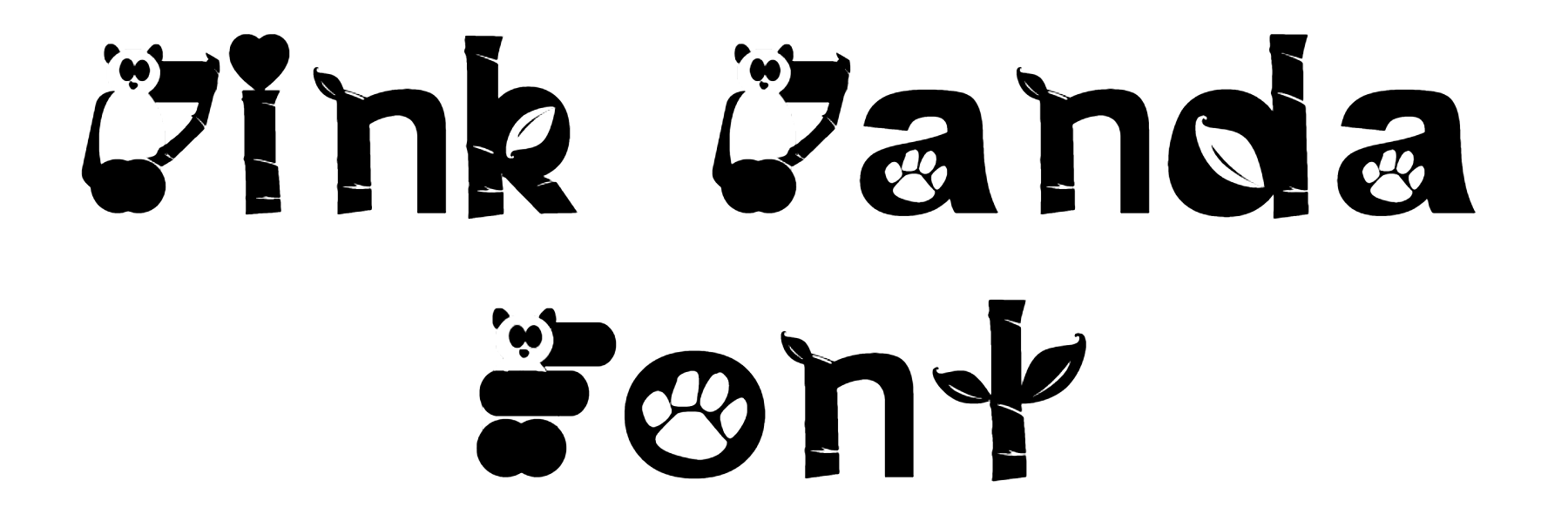 Pink Panda Font Download