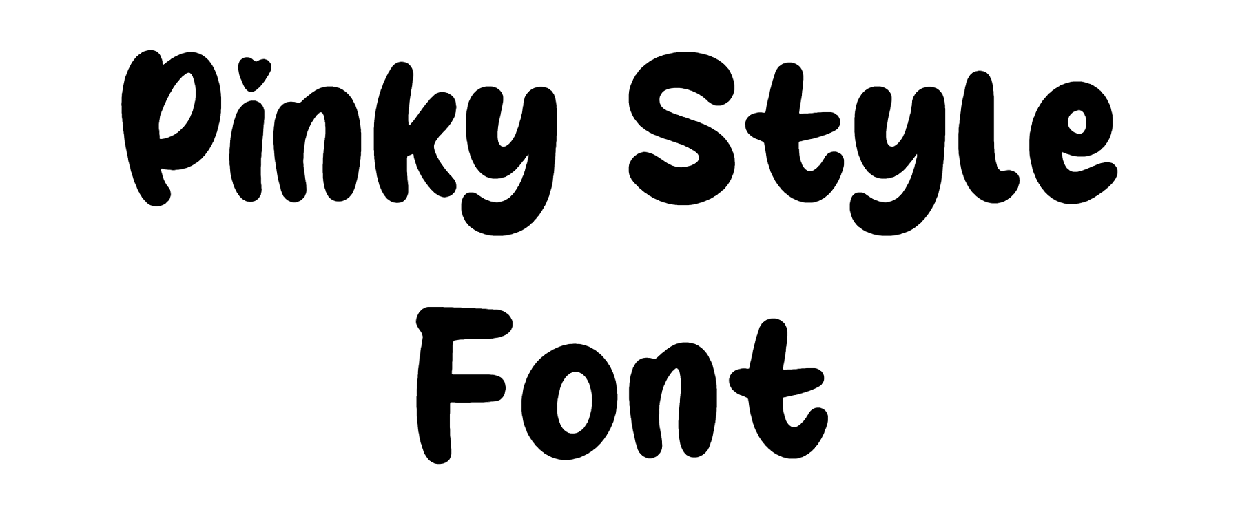 Pinky Style Font Download