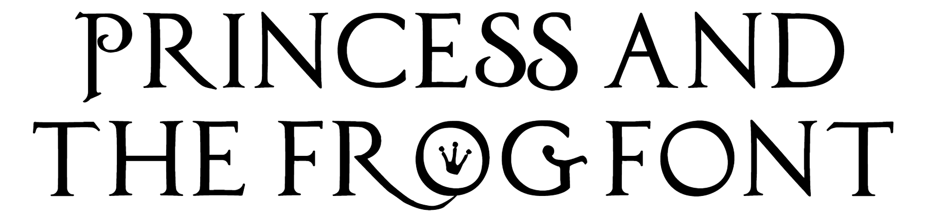 PrincesS AND THE FROG Font Download