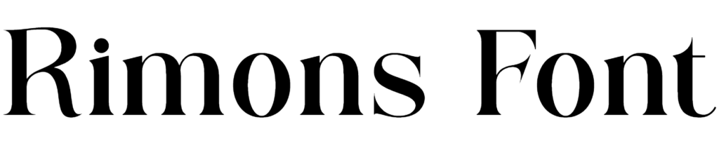 Rimons Font Download