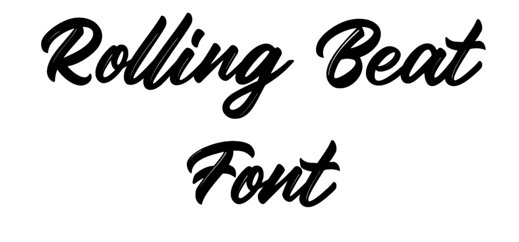 Rolling Beat Font Download