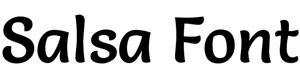 Salsa Font Download, Latin Font, #Salsha