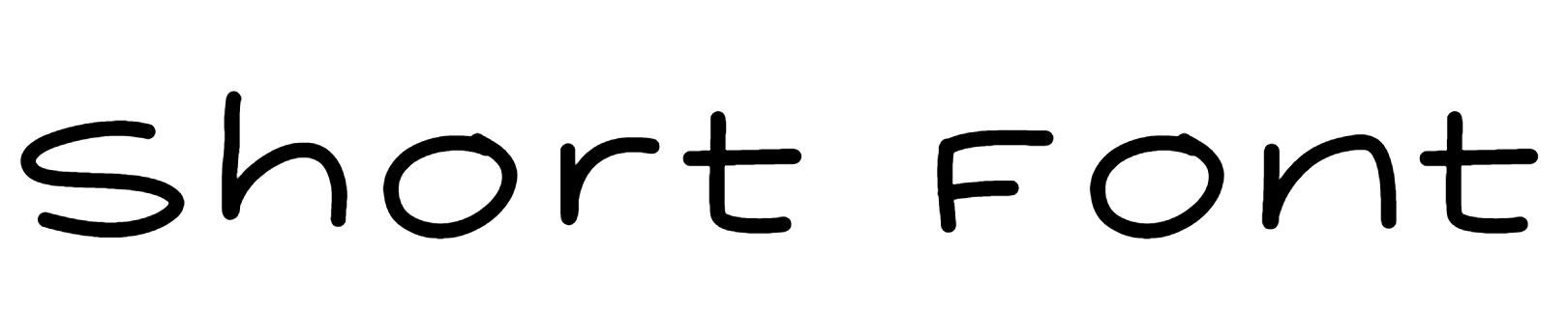 Short Font Download