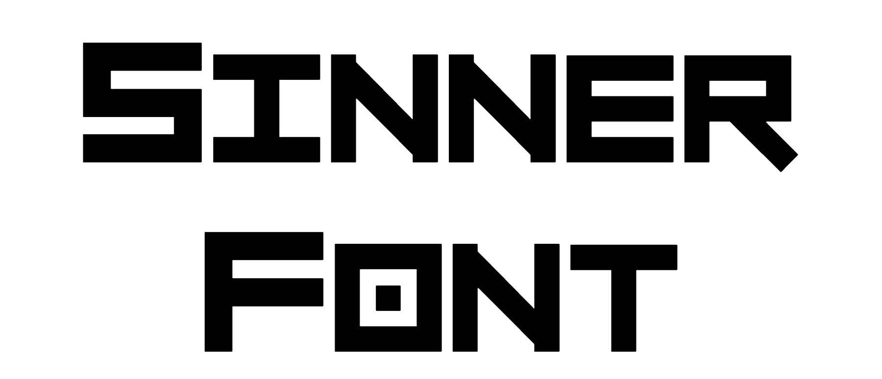 Sinner Font Download