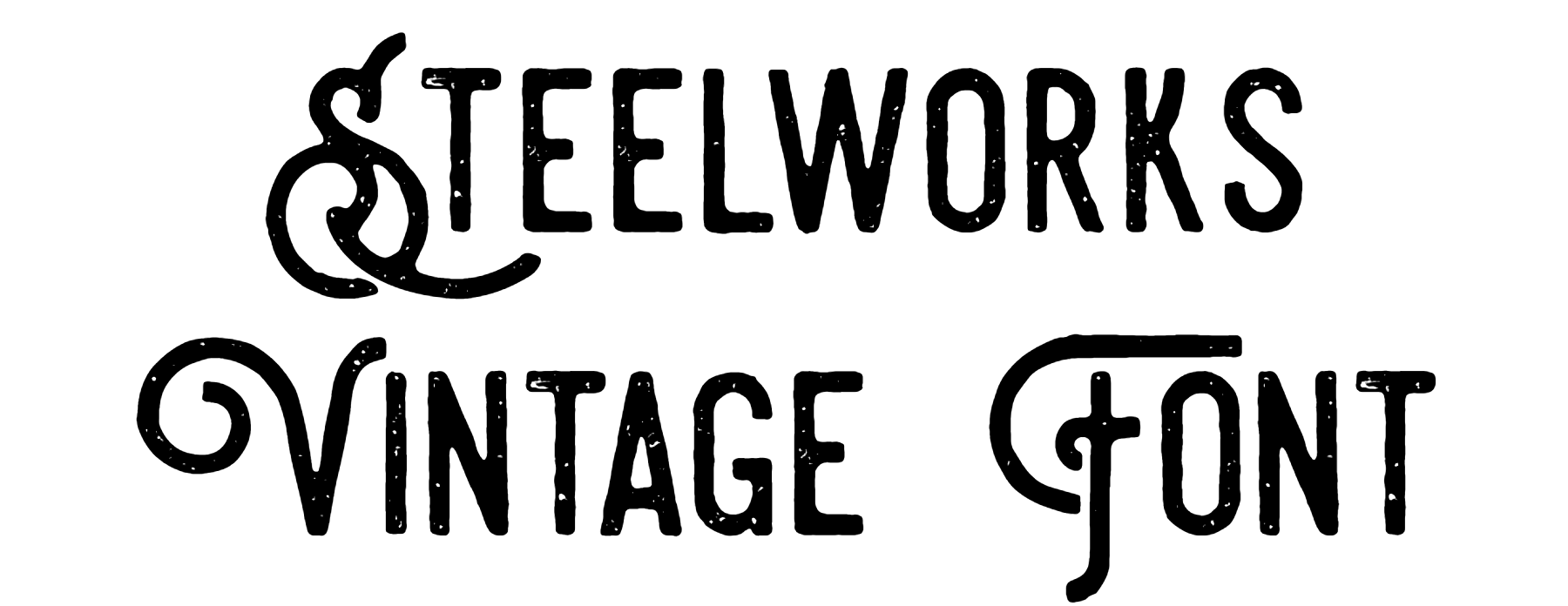 Steelworks Vintage Font Download