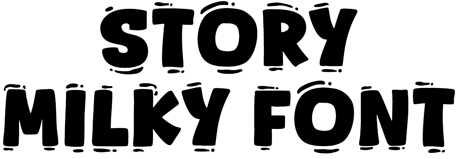 Story Milky Font Download