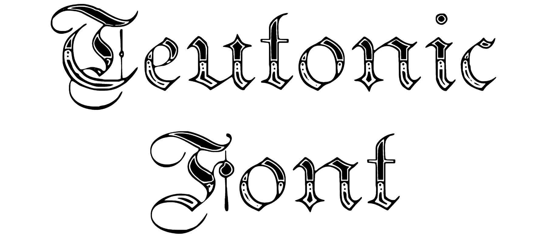 Teutonic Font Download