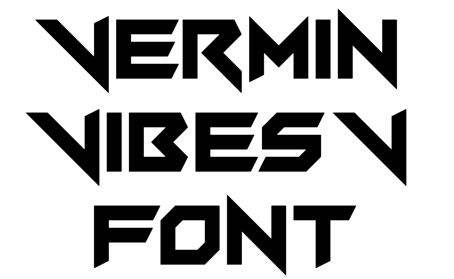 Vermin Vibes V Font Download