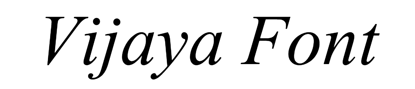 Vijaya Font Download